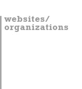 Websites and Organizations